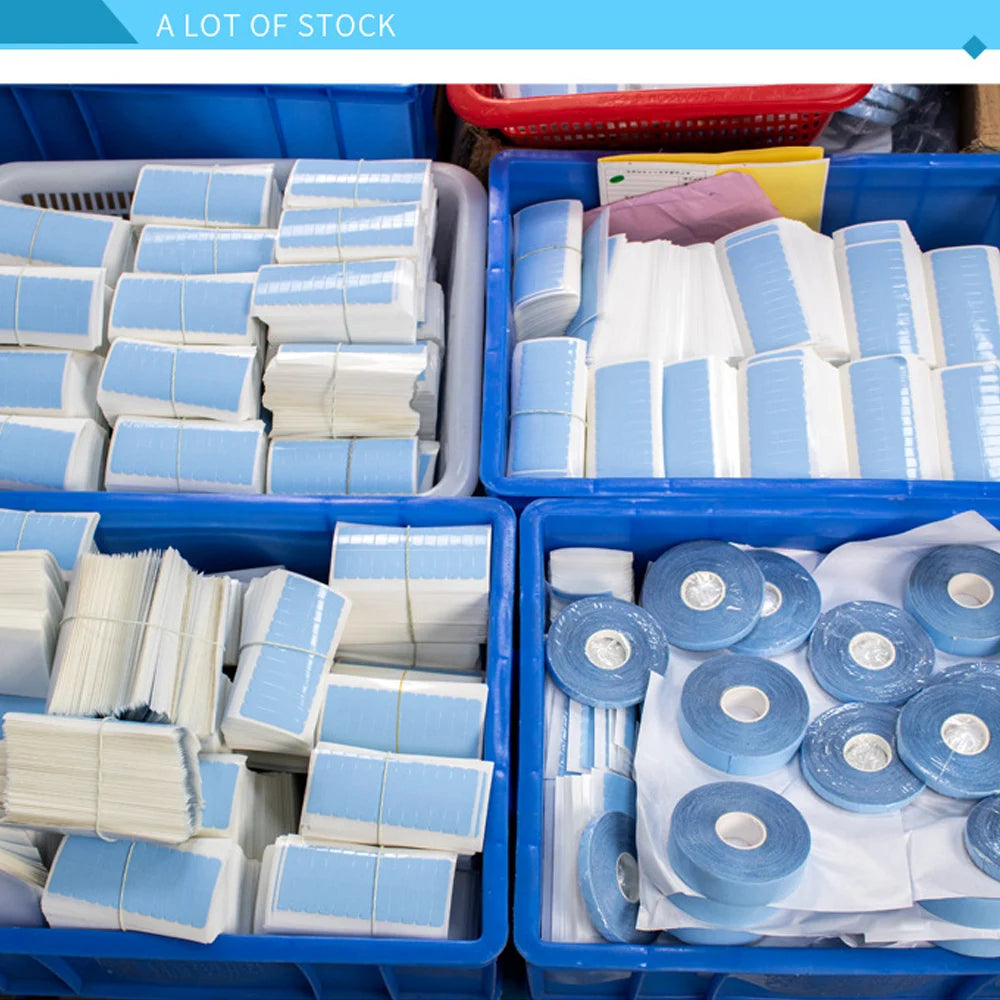 36pcs/lot Supertape Waterproof Hair Tape Double Side Adhesive Super Tape For Lace Wig Toupee Replacement Hairdresser Accessories